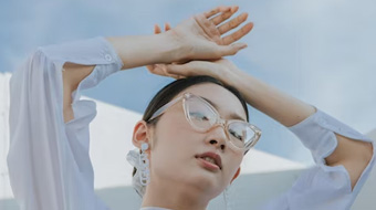 Girl with glasses